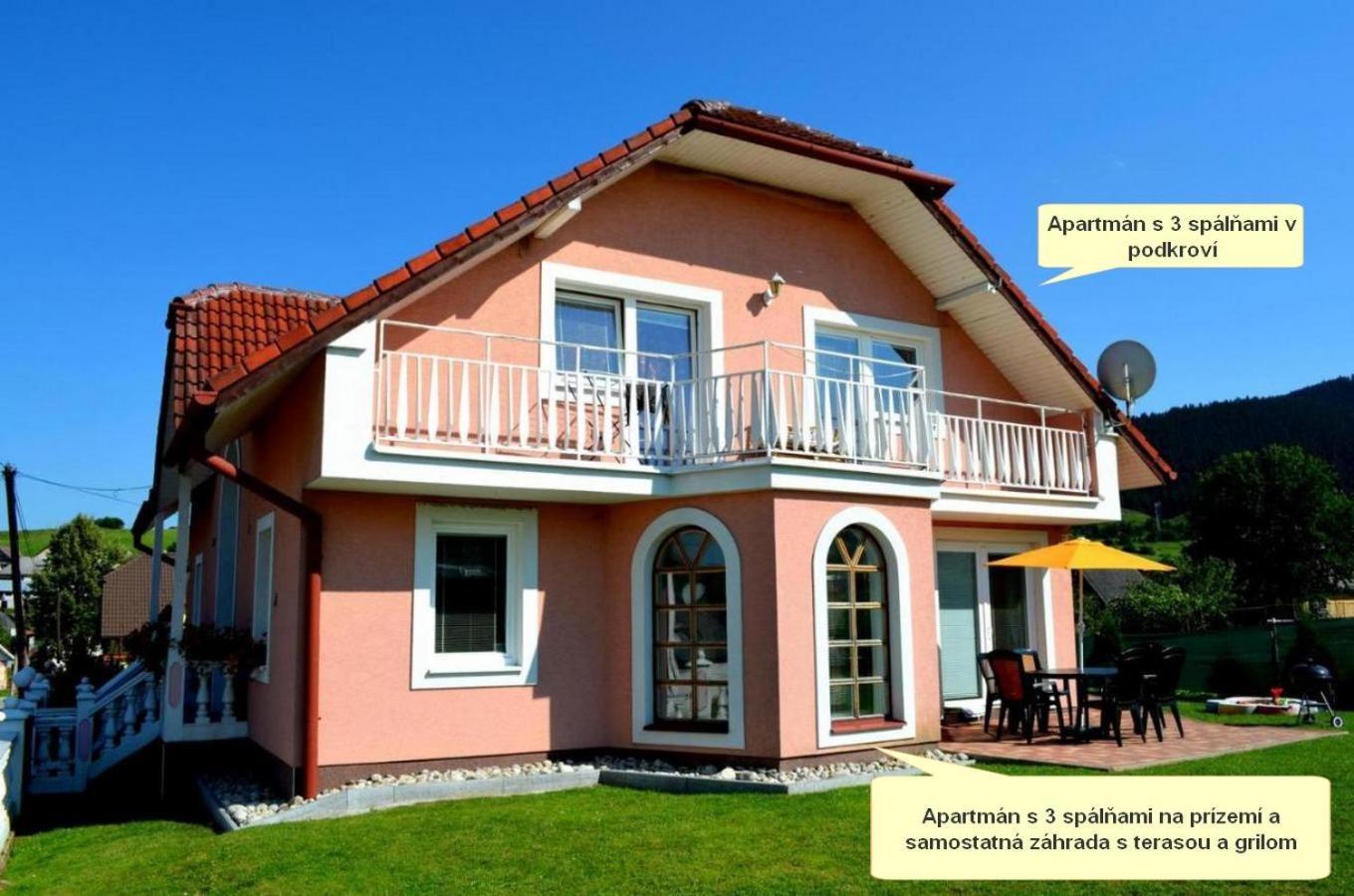 Chalupa Riviera A Apartmany Riviera - Liptov Besenova روجومبيروك المظهر الخارجي الصورة